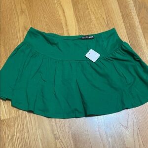 Green Women's Skirt